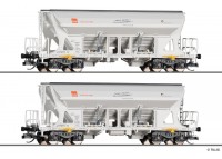 Set de doua vagoane buncar HVLE/Holcim - TT Tillig 01074
